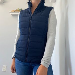 Navy Mid Weight Aeropostale Puffy Vest